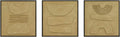 Zhalantun Taupe Framed Canvas Wall Decor | 20x20 Square Art