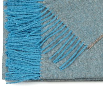Herringbone Premium Baby Alpaca Artisan Throw Blanket